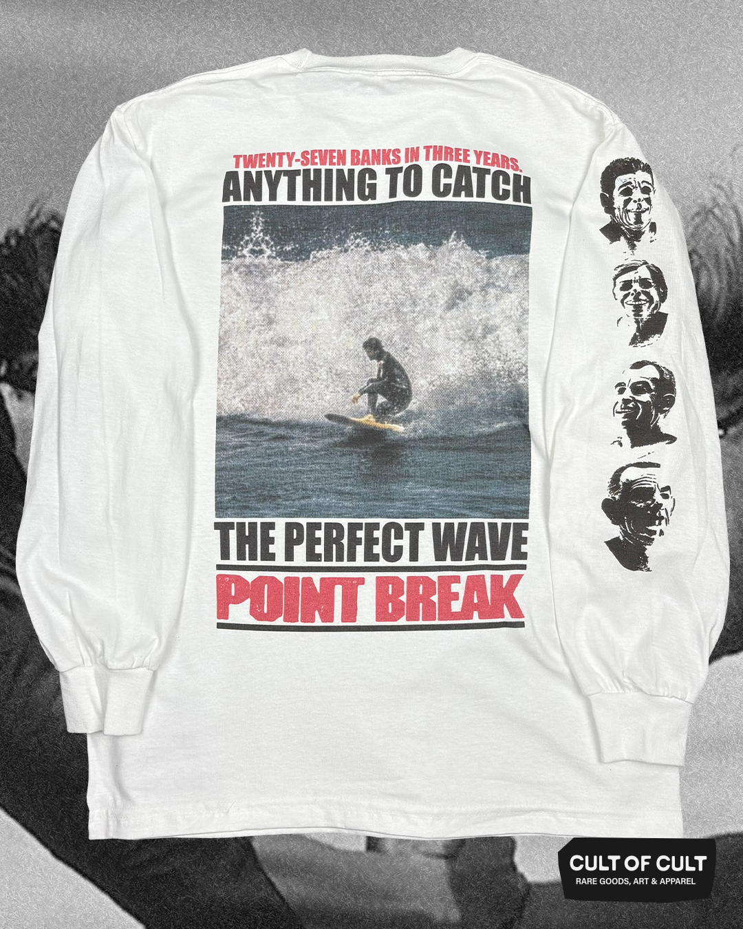 *GARAGE SALE 2026* Point Break 1991 Perfect Wave Long Sleeve