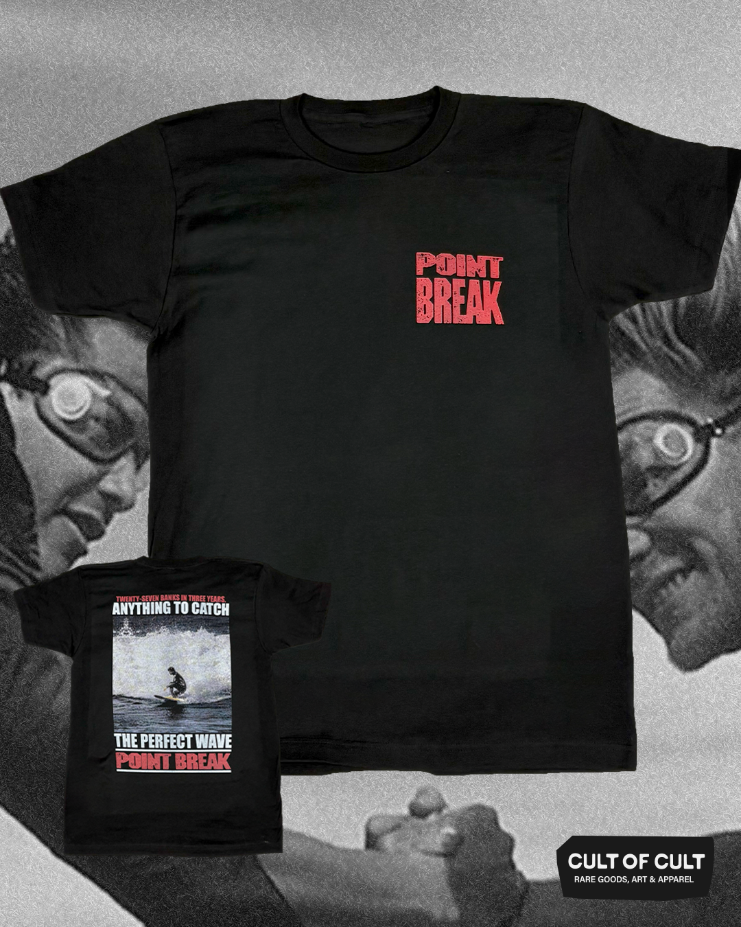 *SECRET DROP* Point Break 1991 Perfect Wave T-Shirt