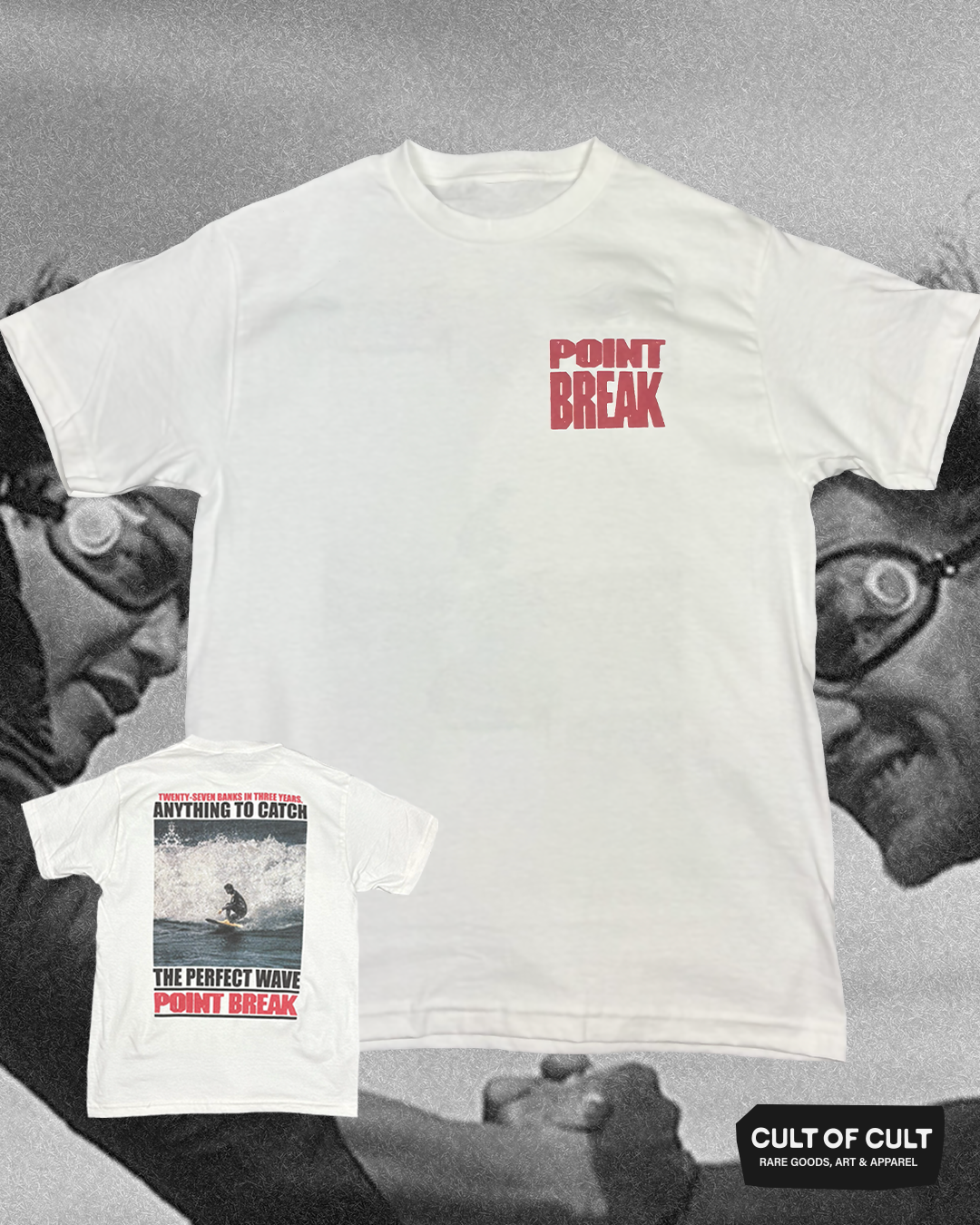 *GARAGE SALE 2026* Point Break 1991 Perfect Wave T-Shirt