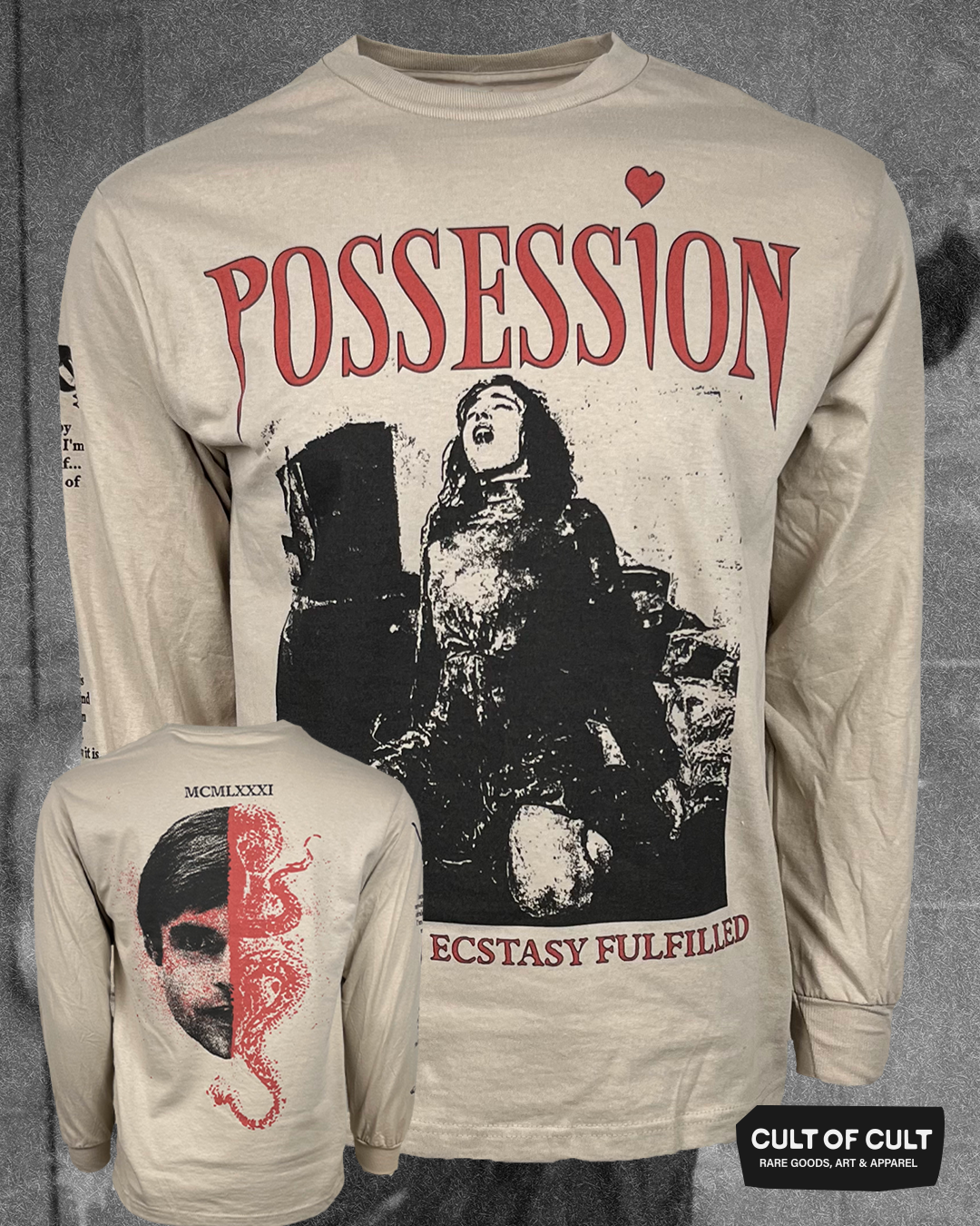 *PRESALE ONLY* Possession 1981 Evil Long Sleeve