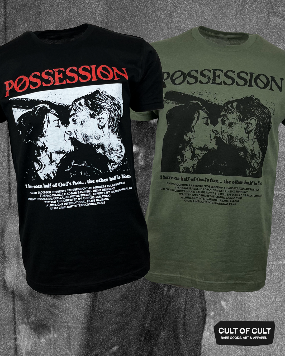 *PRESALE ONLY* Possession 1981 Gods Face T-Shirt