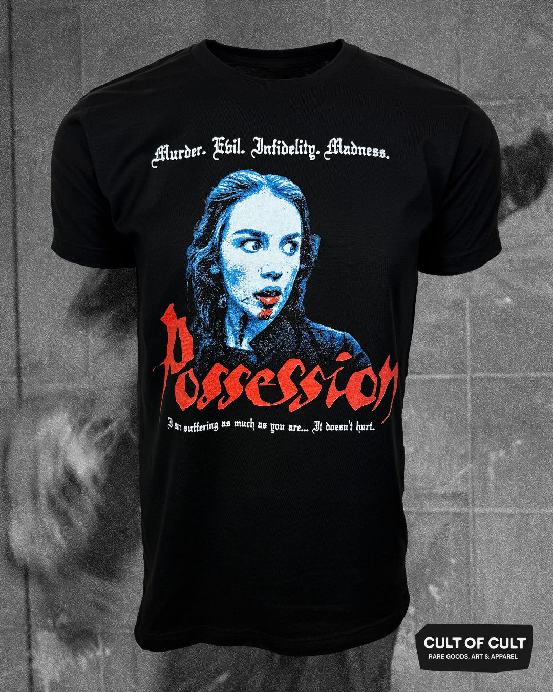 *PRESALE ONLY* Possession 1981 It Doesn’t Hurt T-Shirt