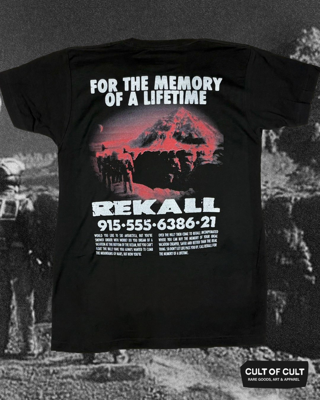 Total Recall 1990 Rekall T-Shirt