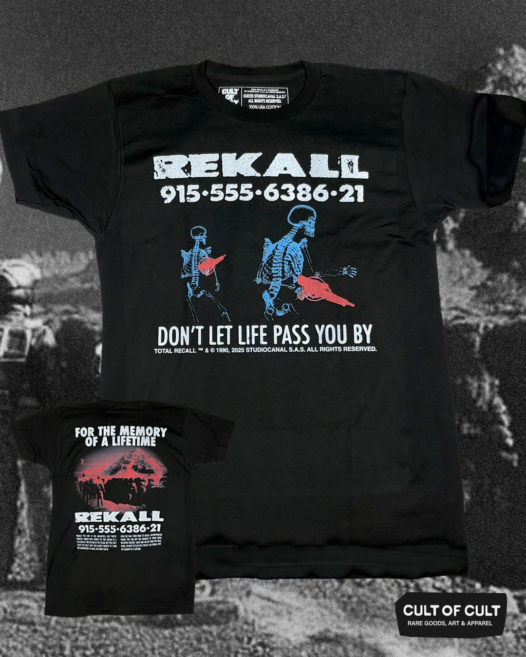 Total Recall 1990 Rekall T-Shirt