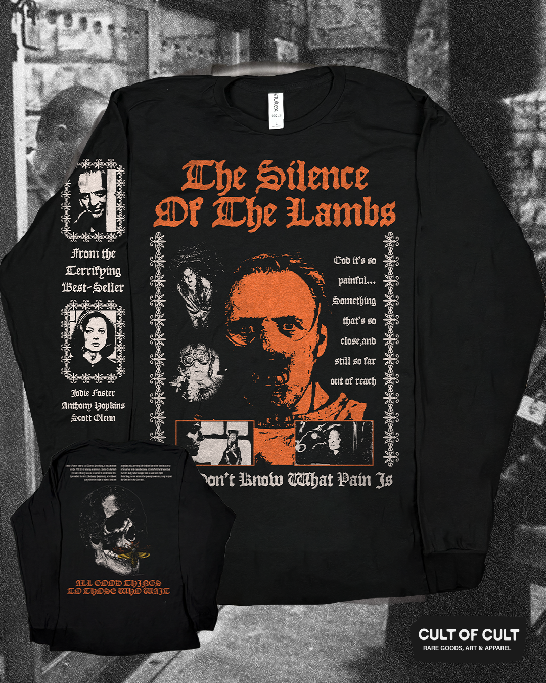 *SECRET DROP* Silence of the Lambs 1991 American Girl Long Sleeve