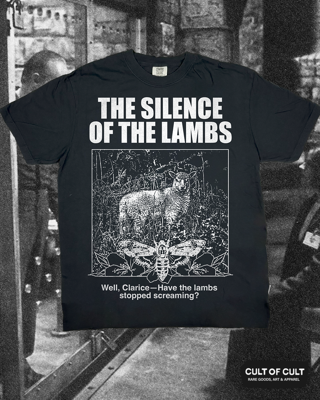 *SECRET DROP* Silence of the Lambs 1991 Clarice T-Shirt