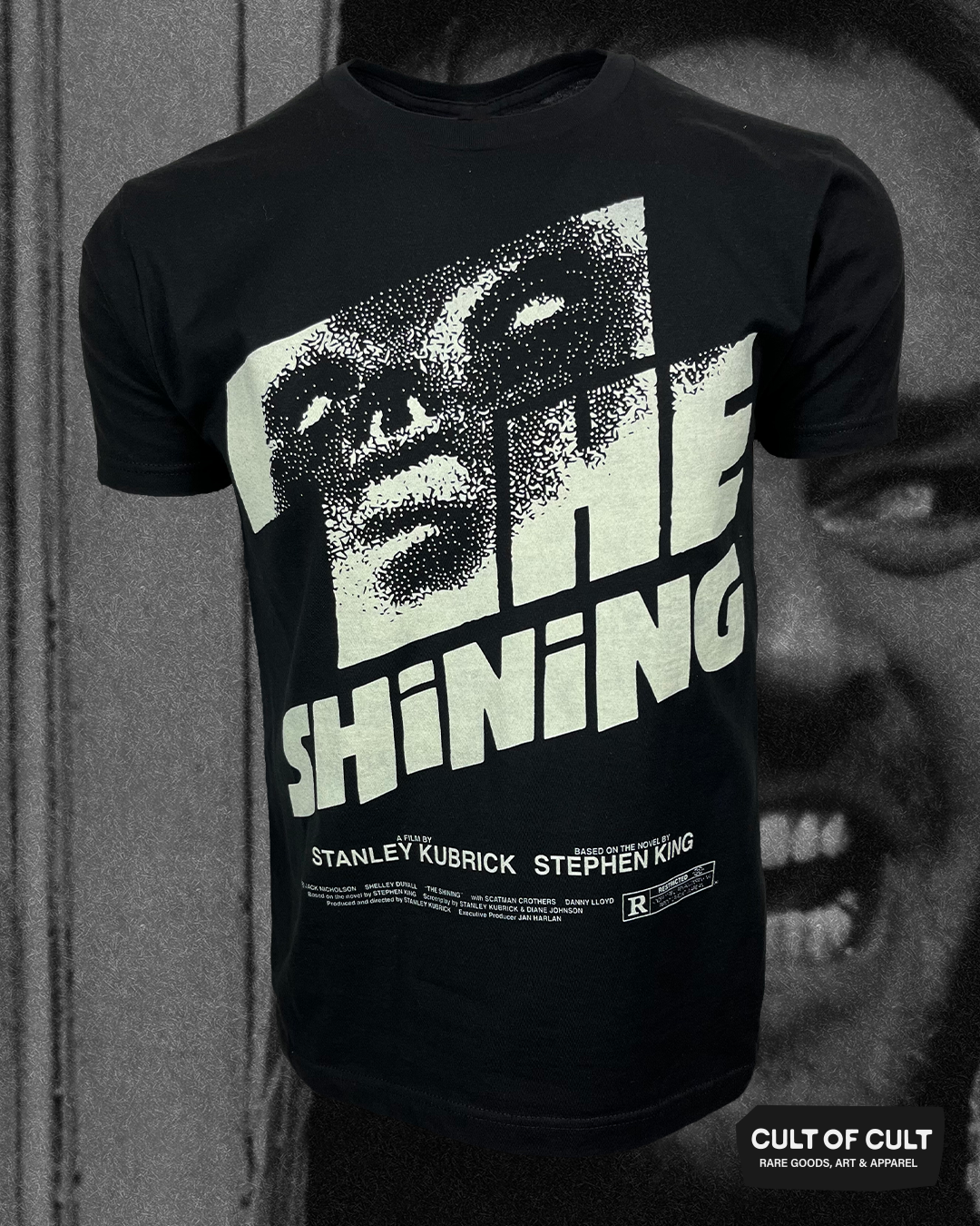 *72 HOUR SECRET DROP* The Shining 1980 Title T-Shirt