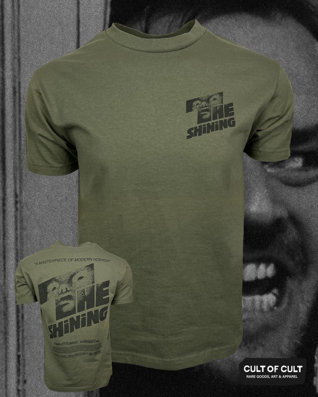 *72 HOUR SECRET DROP* The Shining 1980 Title T-Shirt