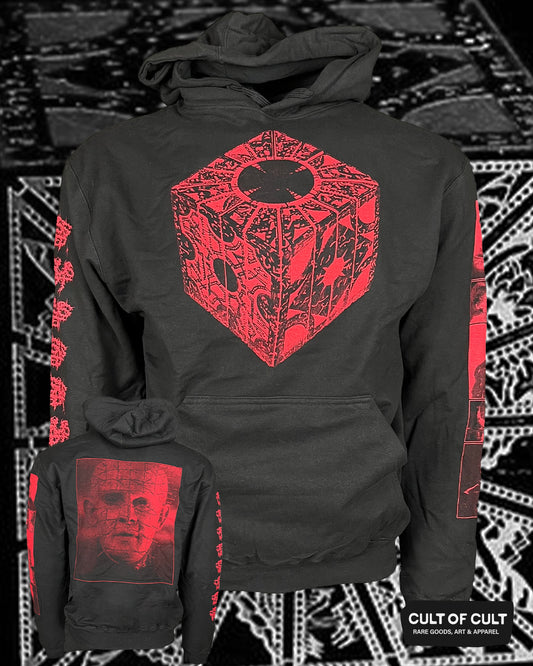Hellraiser Cube Hoodie Front and Back
