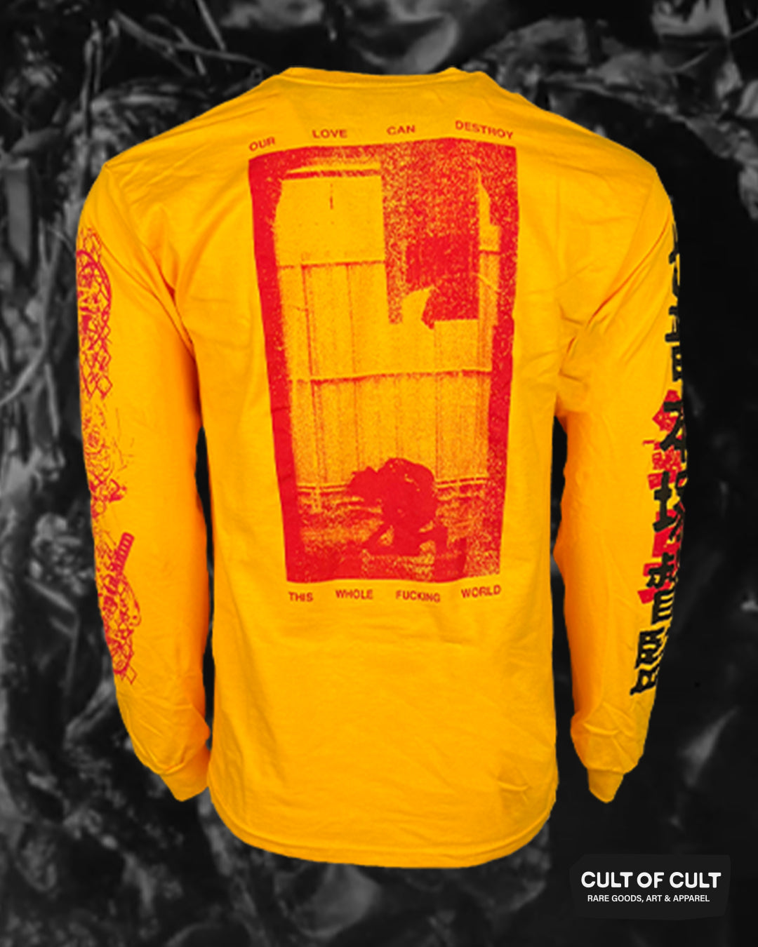 Tetsuo The Iron Man Long Sleeve Yellow Back