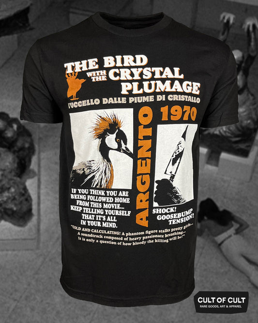 The Bird with the Crystal Plumage T-shirt Front