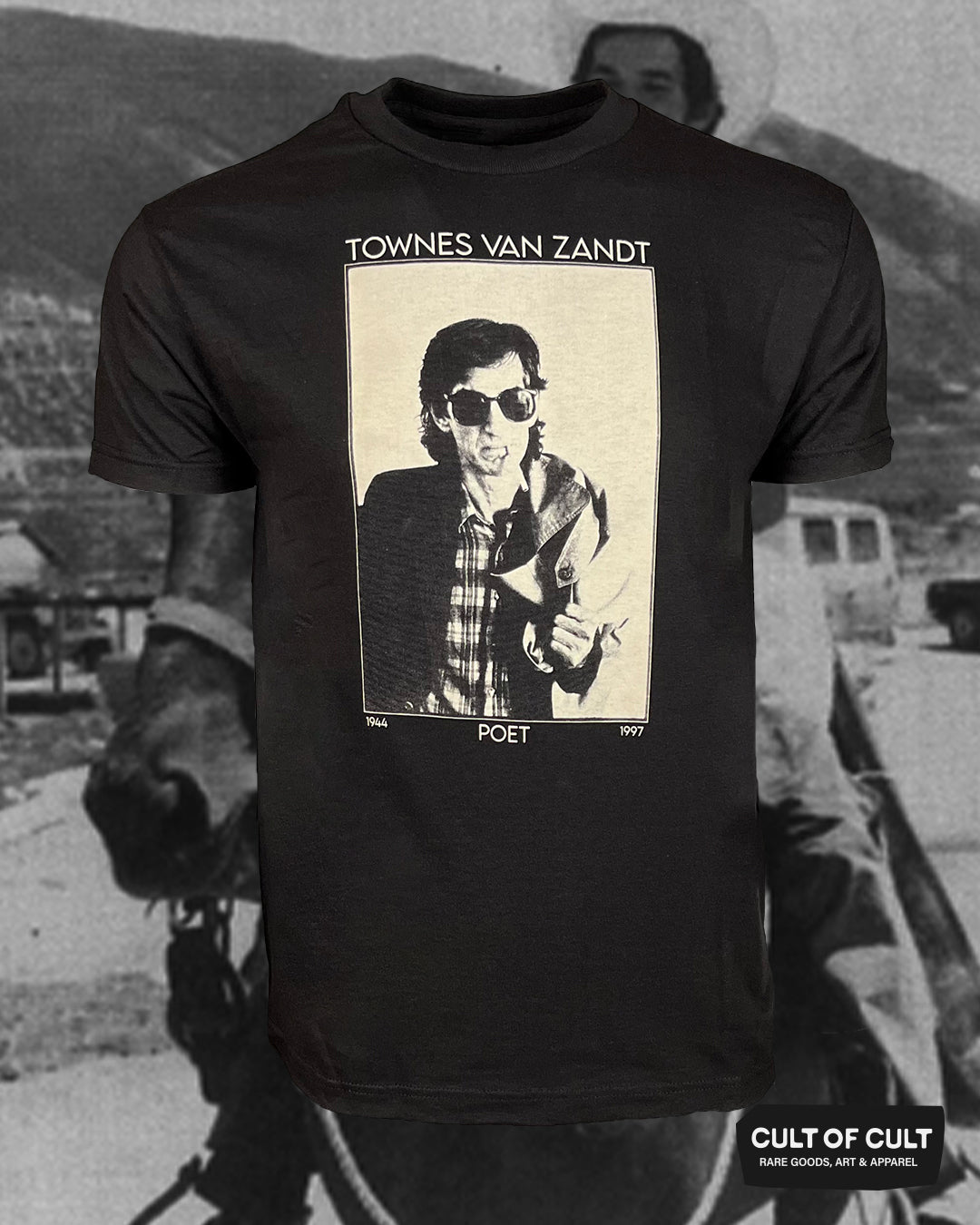 Townes Poet Tee Front