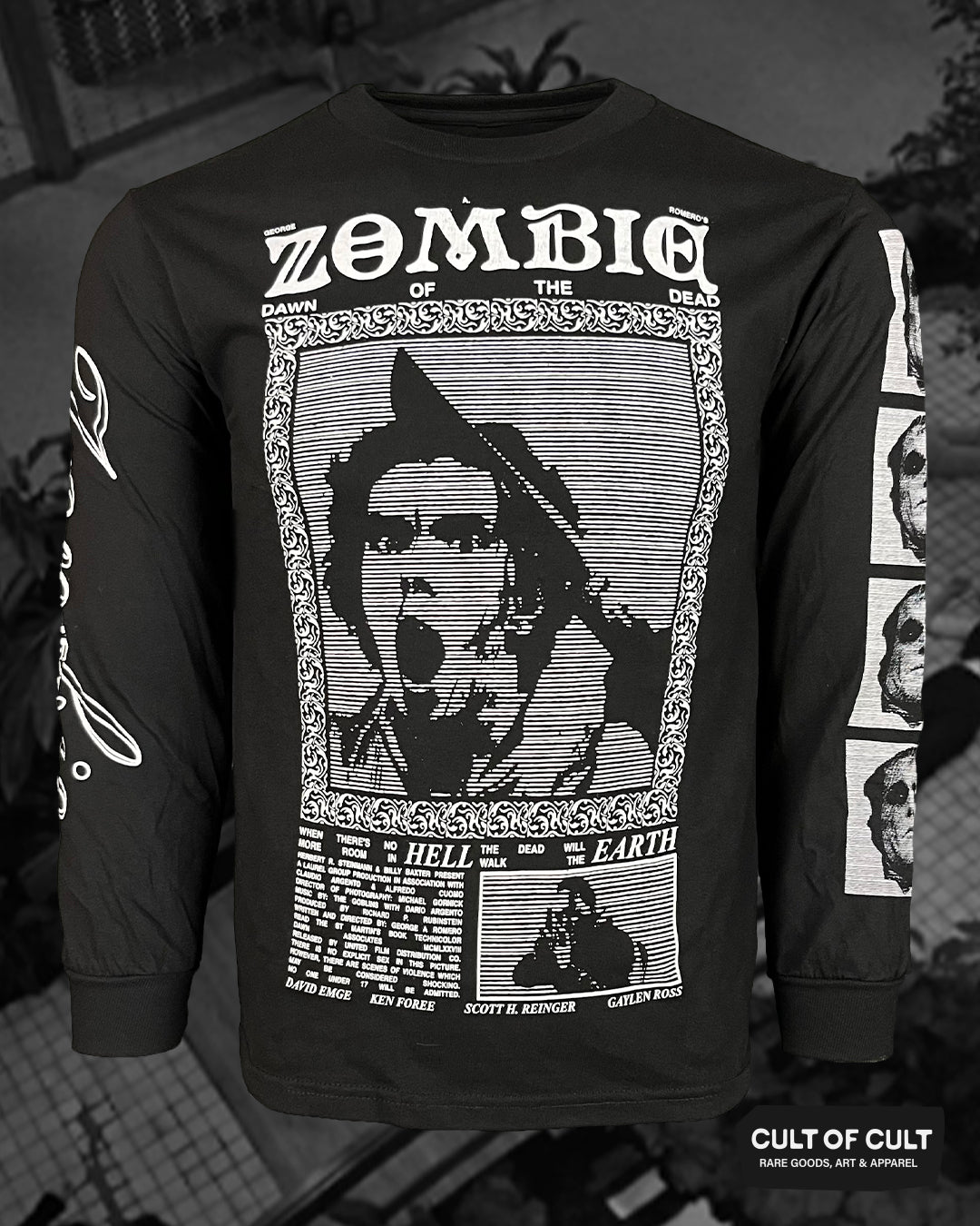 Zombie: Dawn of The Dead Long Sleeve Front
