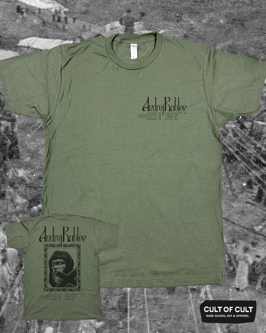 Tarkovsky's Andrei Rublev 1966 The Artist T-Shirt