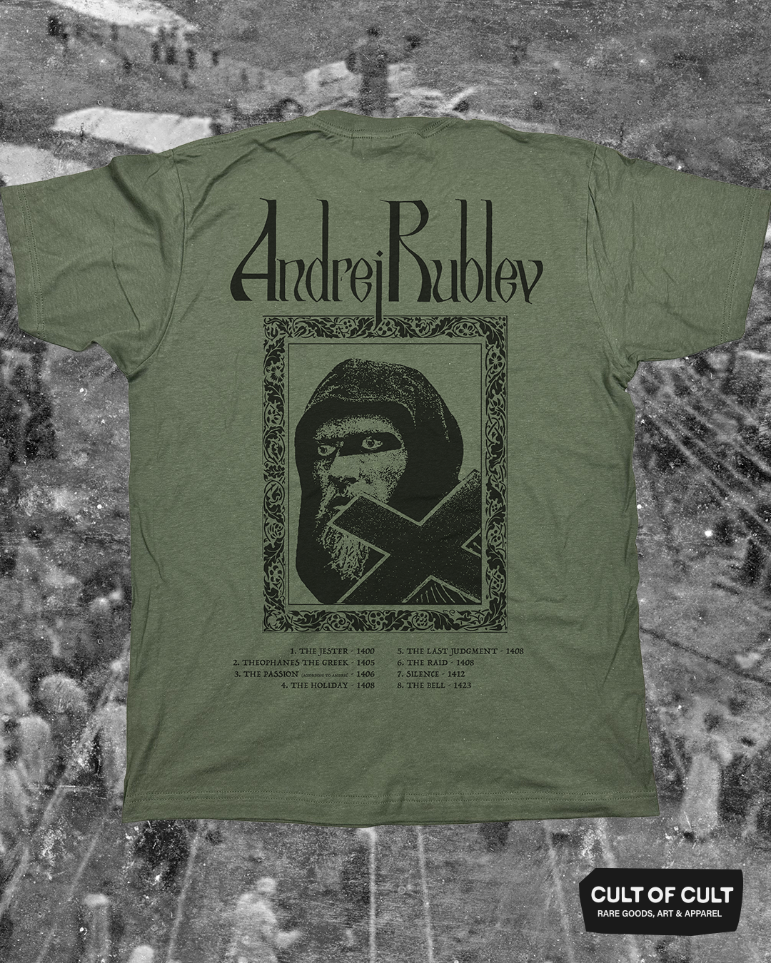 Tarkovsky's Andrei Rublev 1966 The Artist T-Shirt