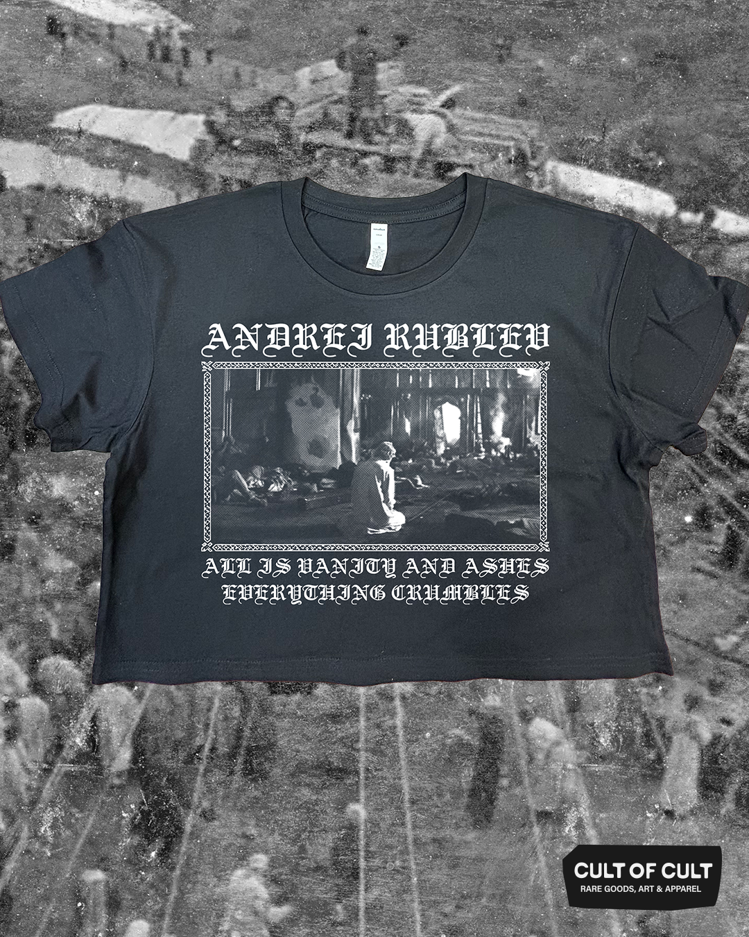 Tarkovsky's Andrei Rublev 1966 Vanity Crop Top