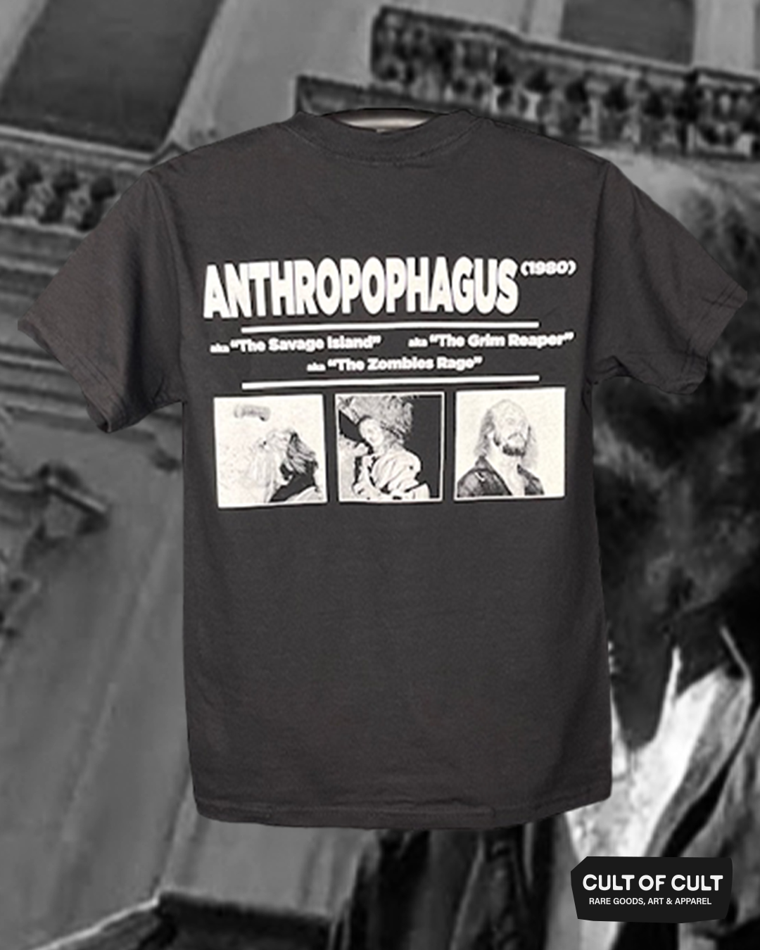Anthropophagus 1980 The Zombies Rage Shirt