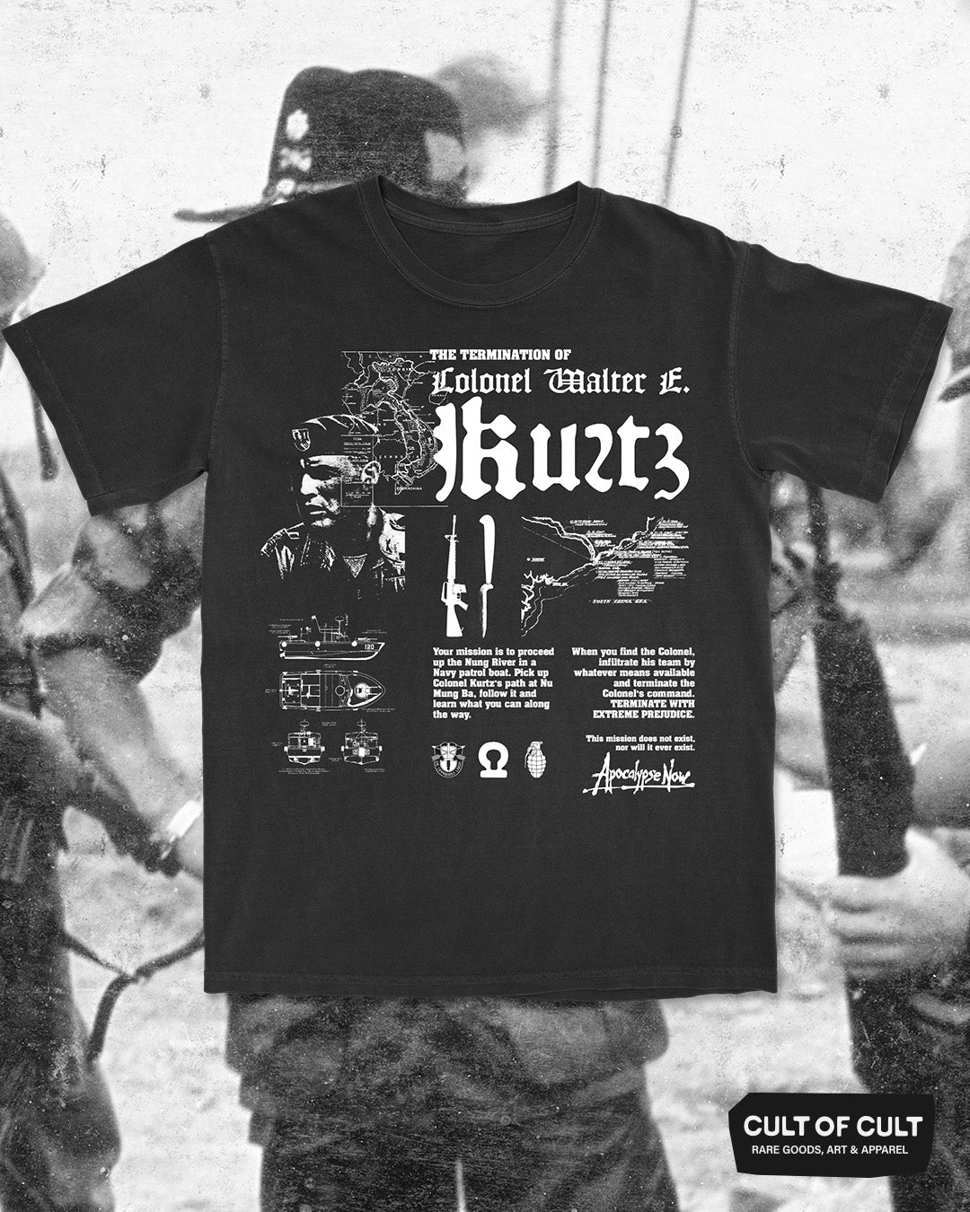 *GARAGE SALE 2026* Apocalypse Now 1979 Colonel Kurtz T-Shirt