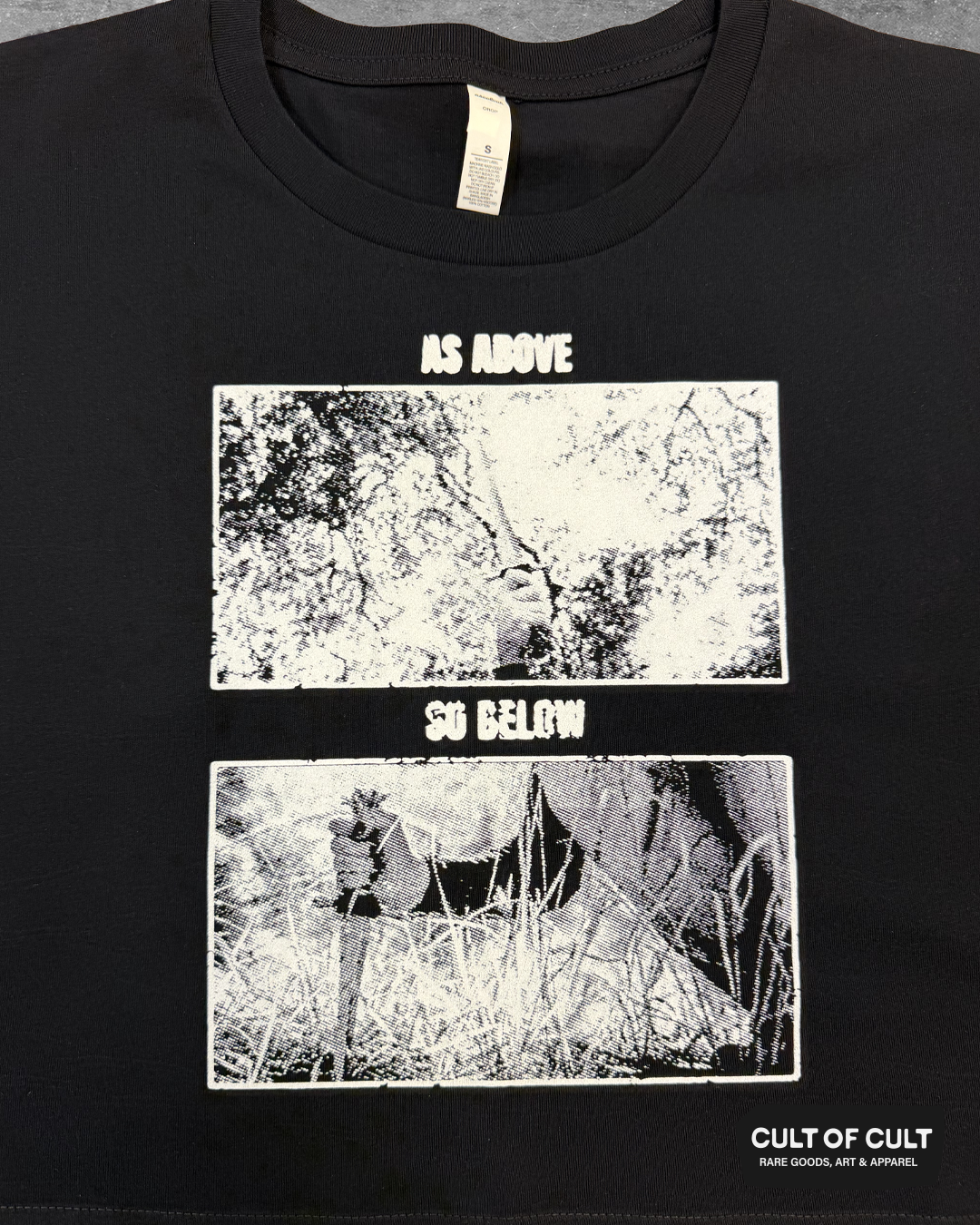 As Above So Below Crop Top