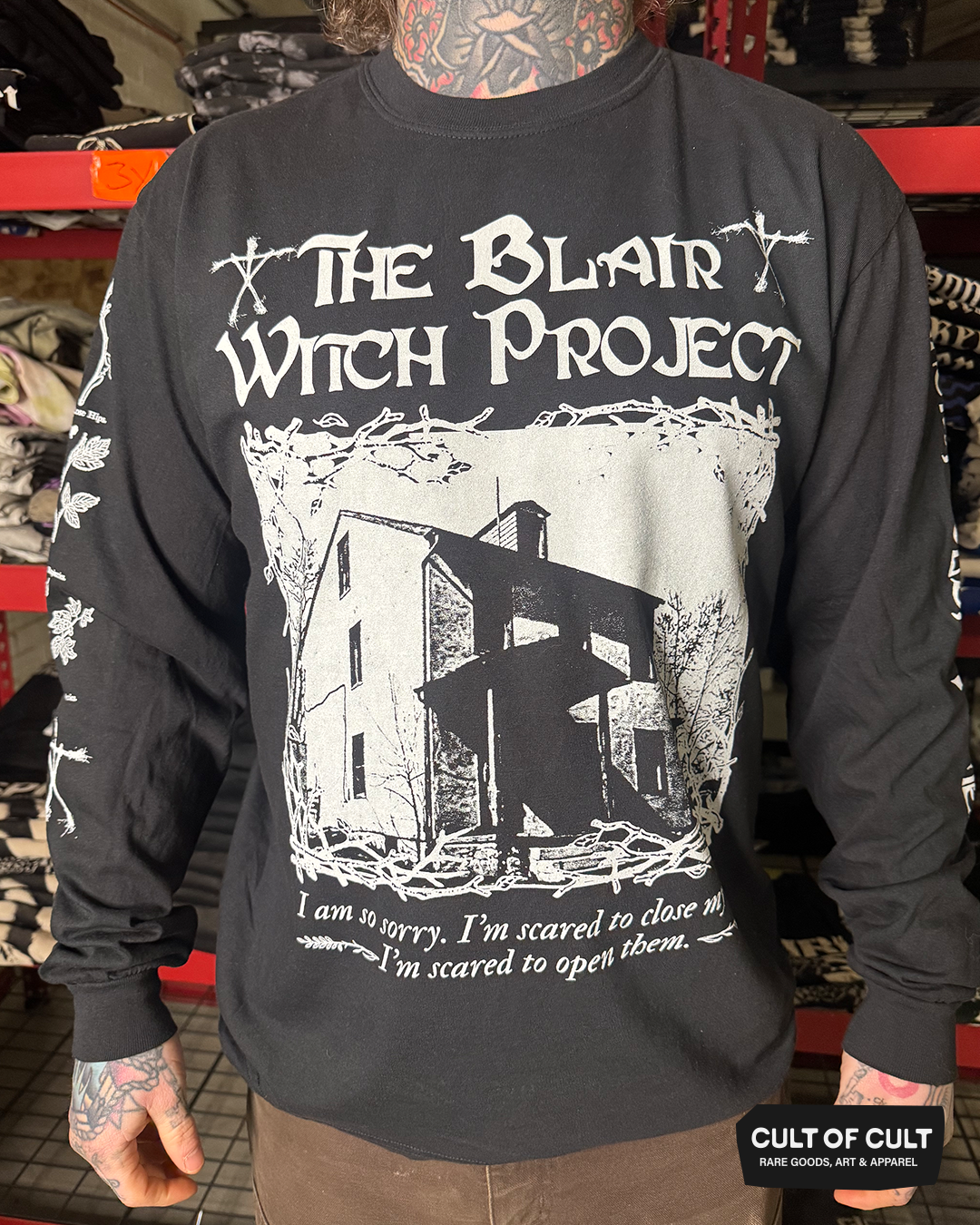 *SUMMER GARAGE SALE* The Blair Witch Project Hunted Long Sleeve