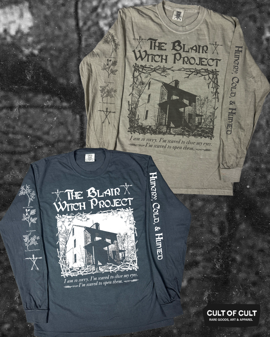 *SUMMER GARAGE SALE* The Blair Witch Project Hunted Long Sleeve