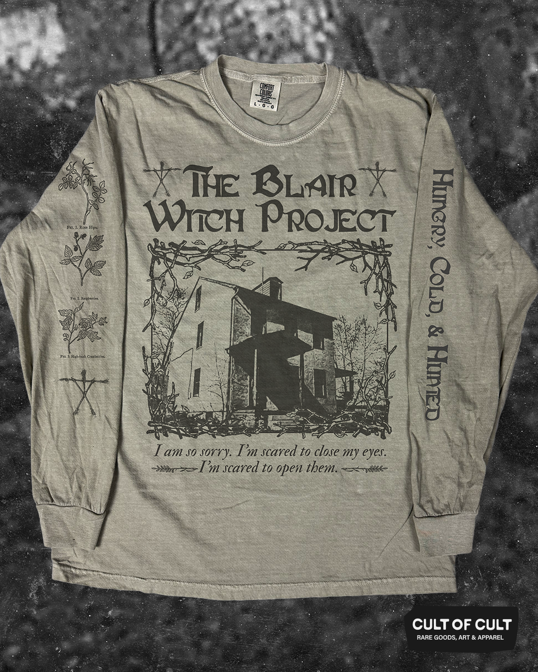 *SUMMER GARAGE SALE* The Blair Witch Project Hunted Long Sleeve