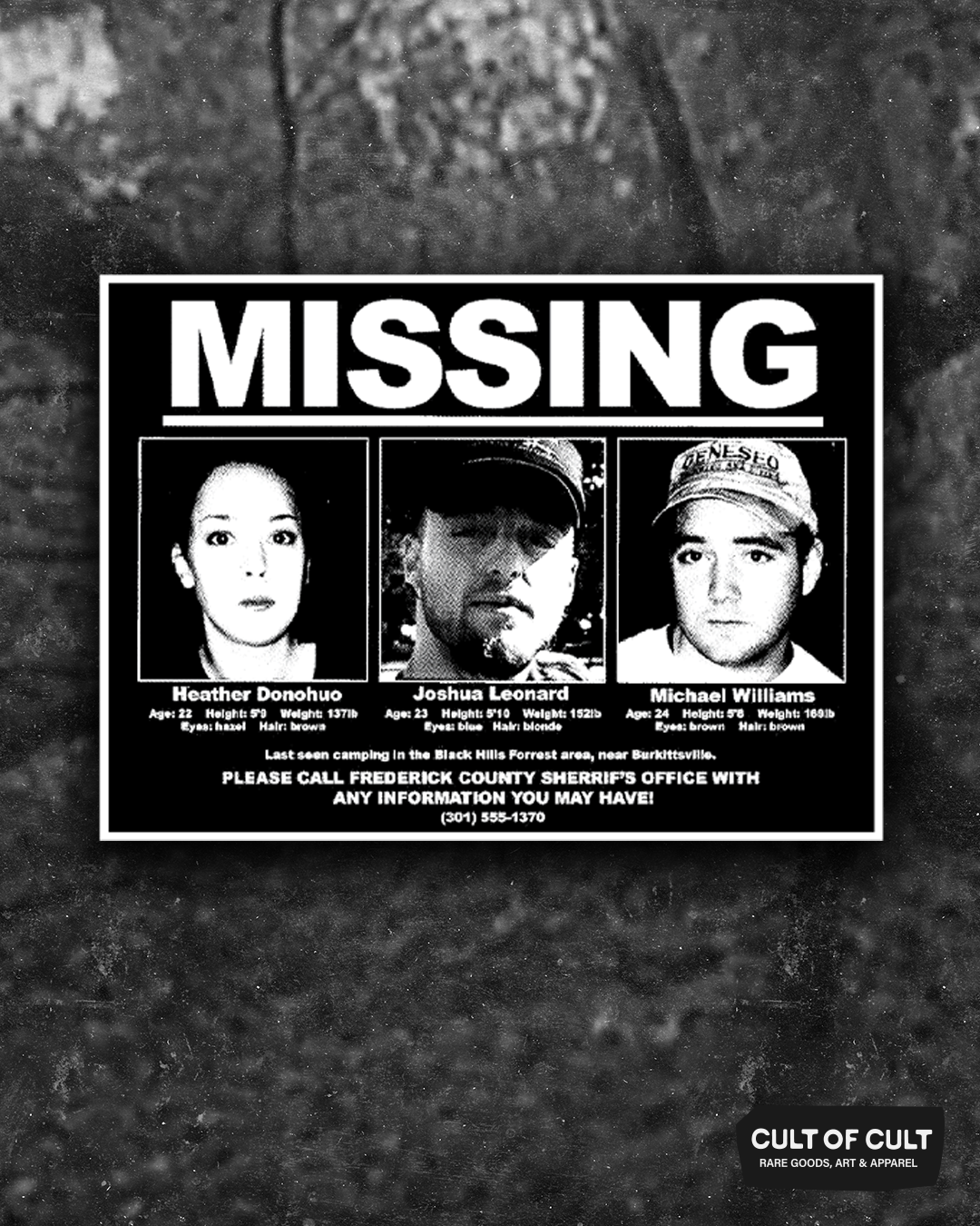 *SUMMER GARAGE SALE* The Blair Witch Project Stickers