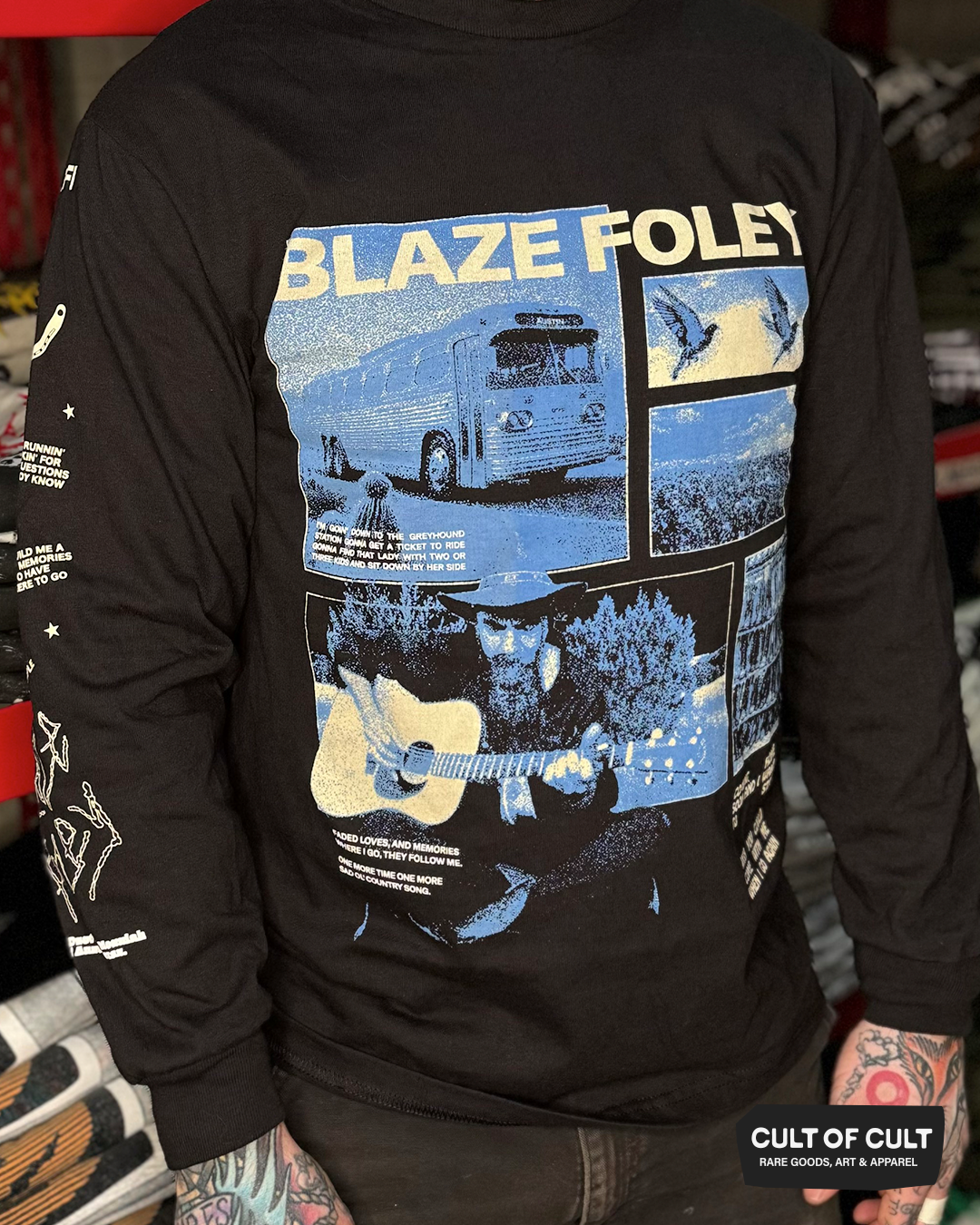 Blaze Foley Clay Pigeon LS Model Front View