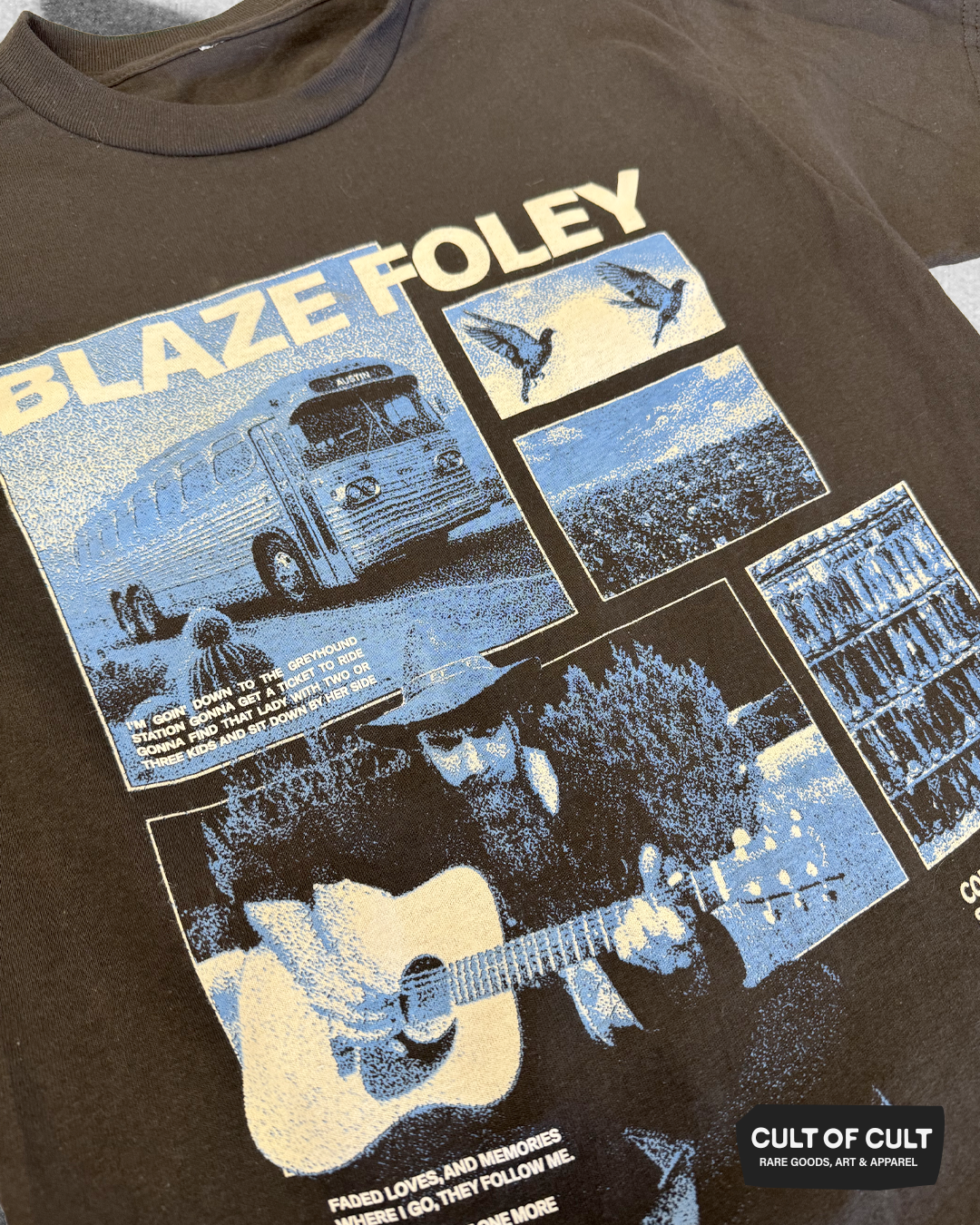 Blaze Foley Clay Pigeons T-Shirt