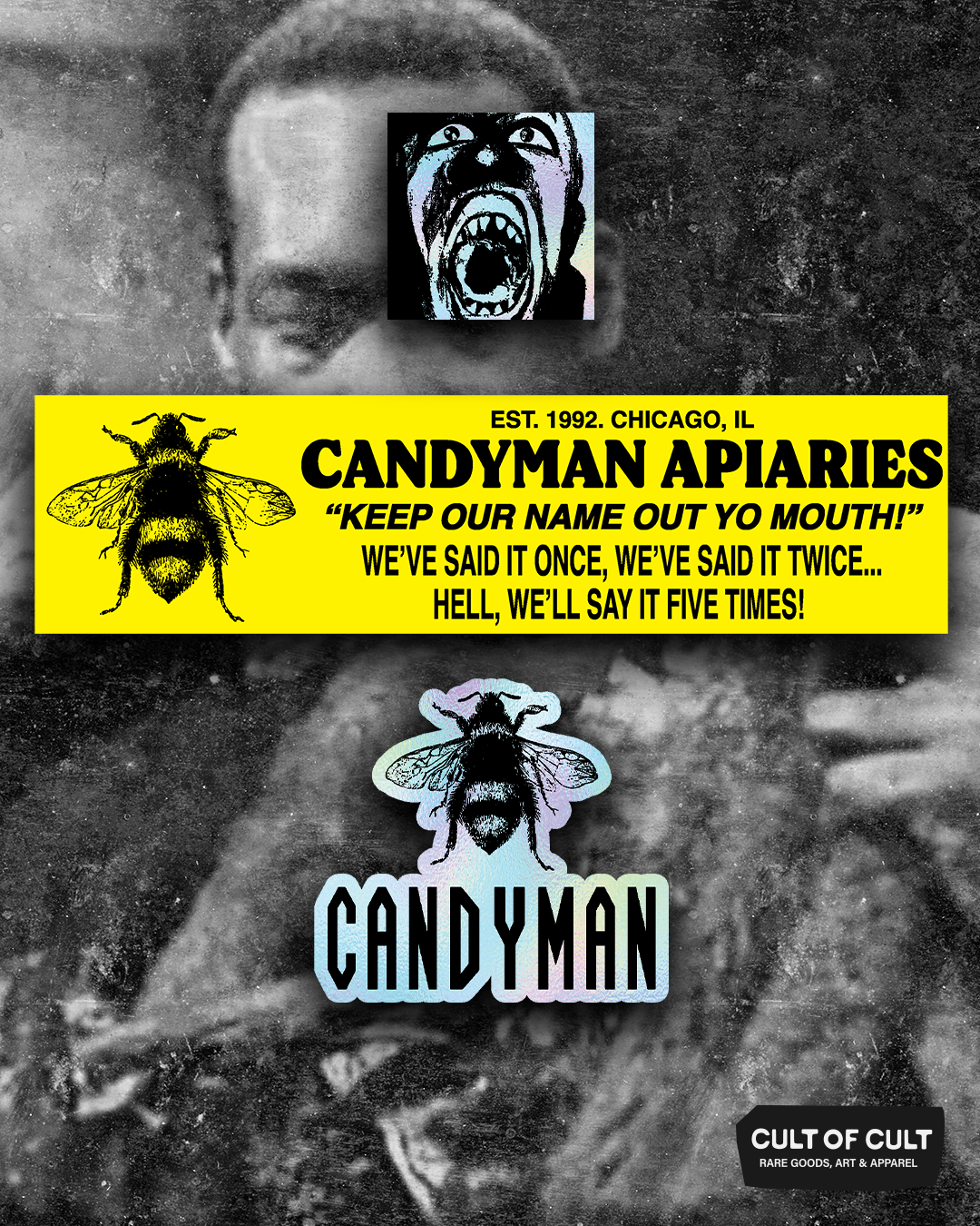 Candyman Stickers