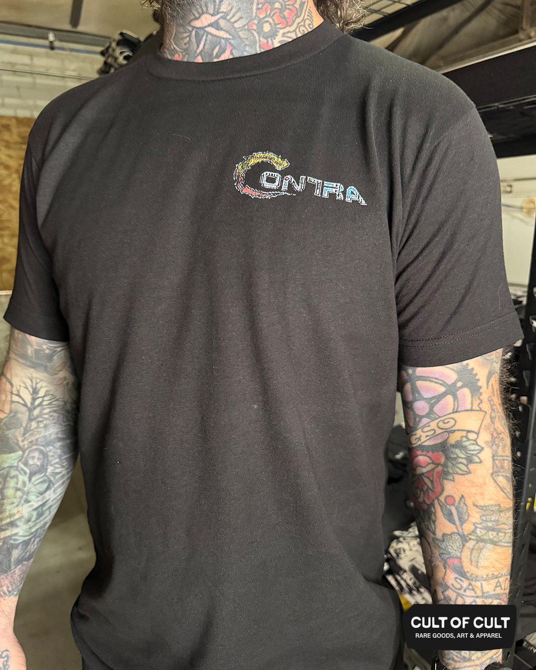 Contra Title Screen T-Shirt