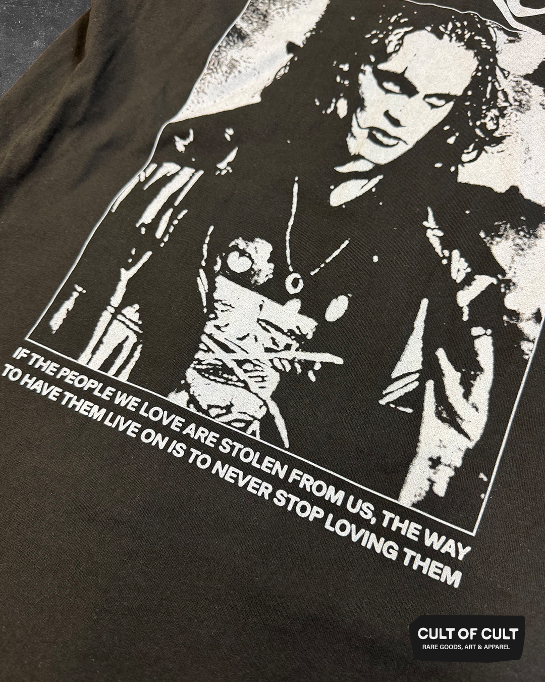 *SUMMER GARAGE SALE* The Crow 1994 Never Stop Loving T-Shirt