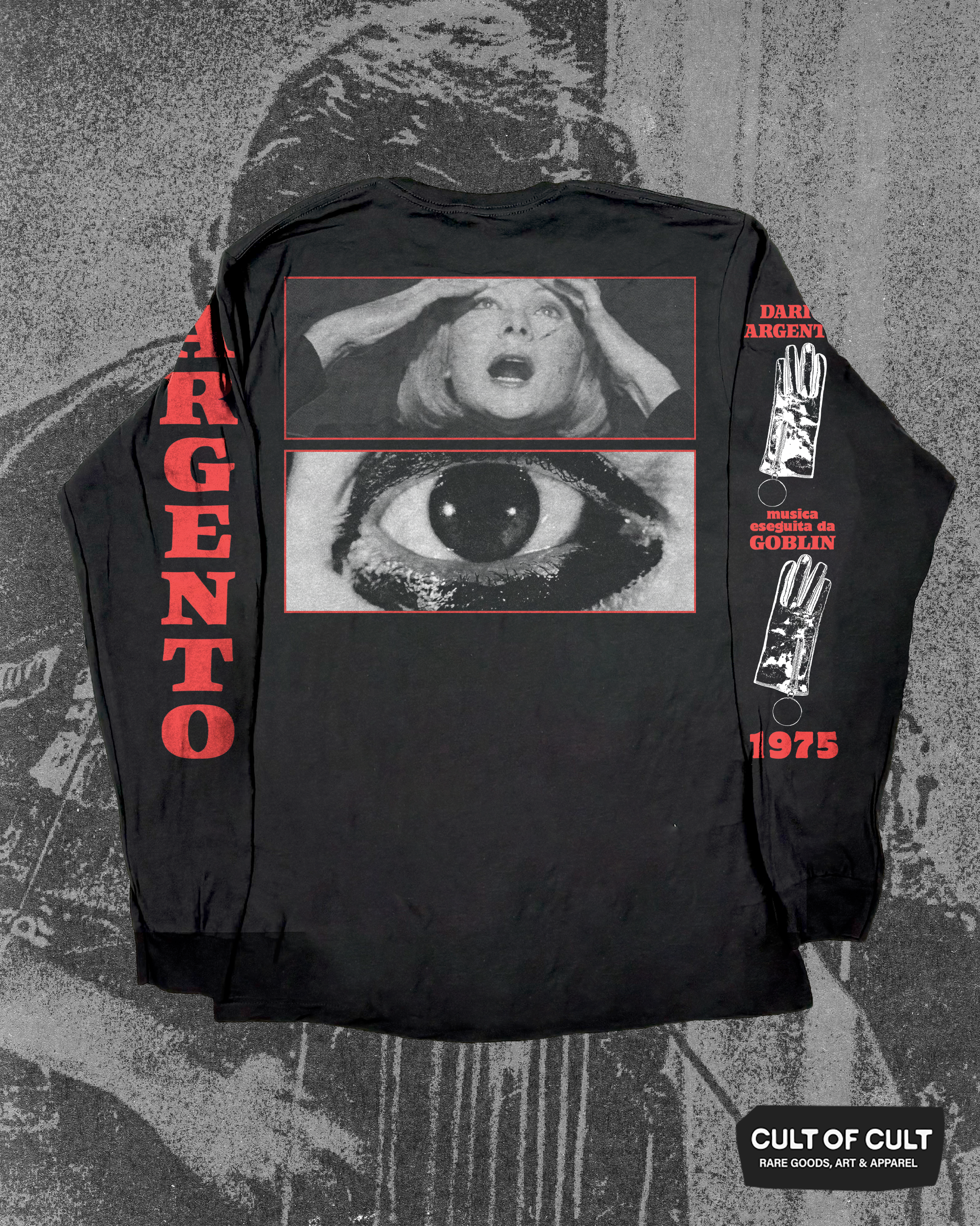 Deep Red Profondo Rosso 1975 Long Sleeve