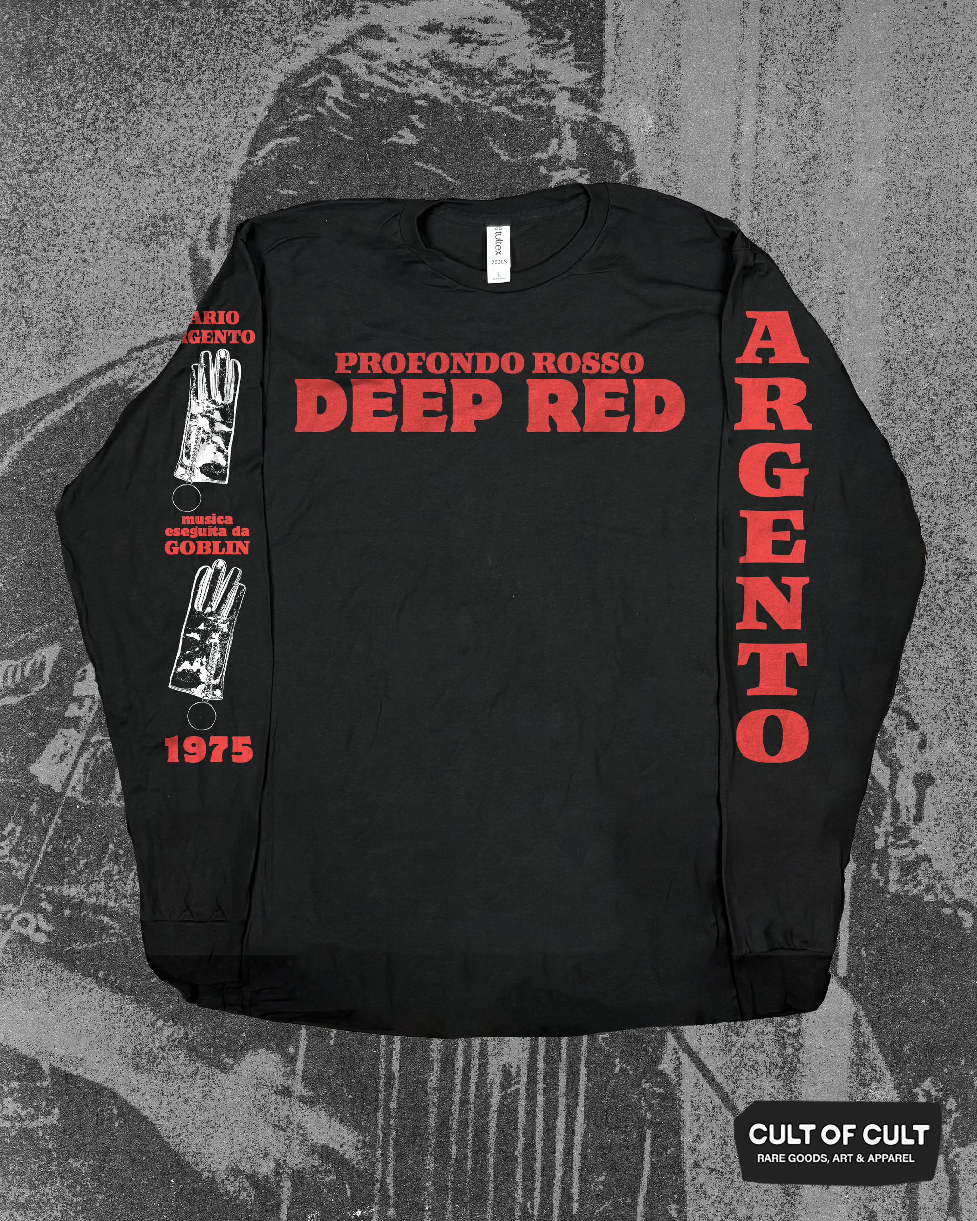 Deep Red Profondo Rosso 1975 Long Sleeve