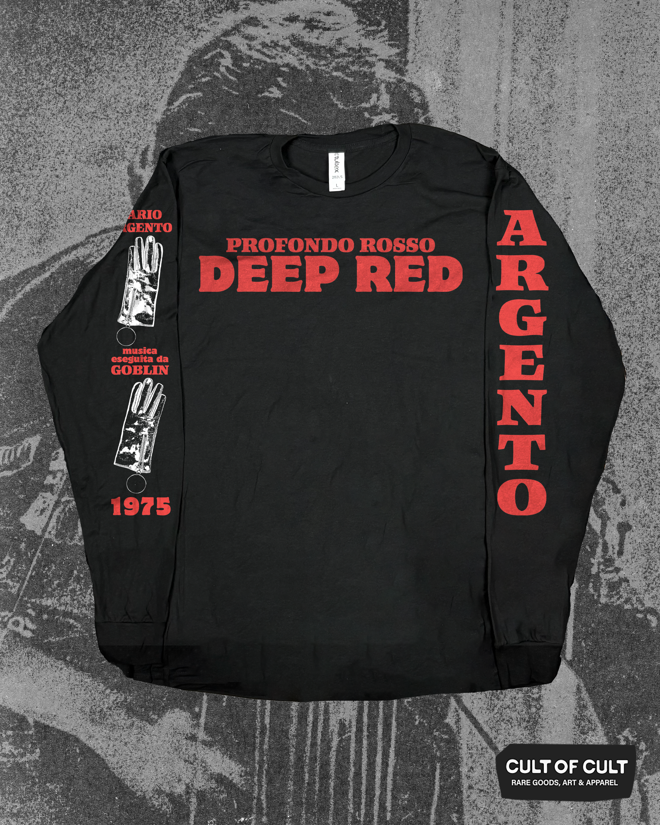 Deep Red Profondo Rosso 1975 Long Sleeve