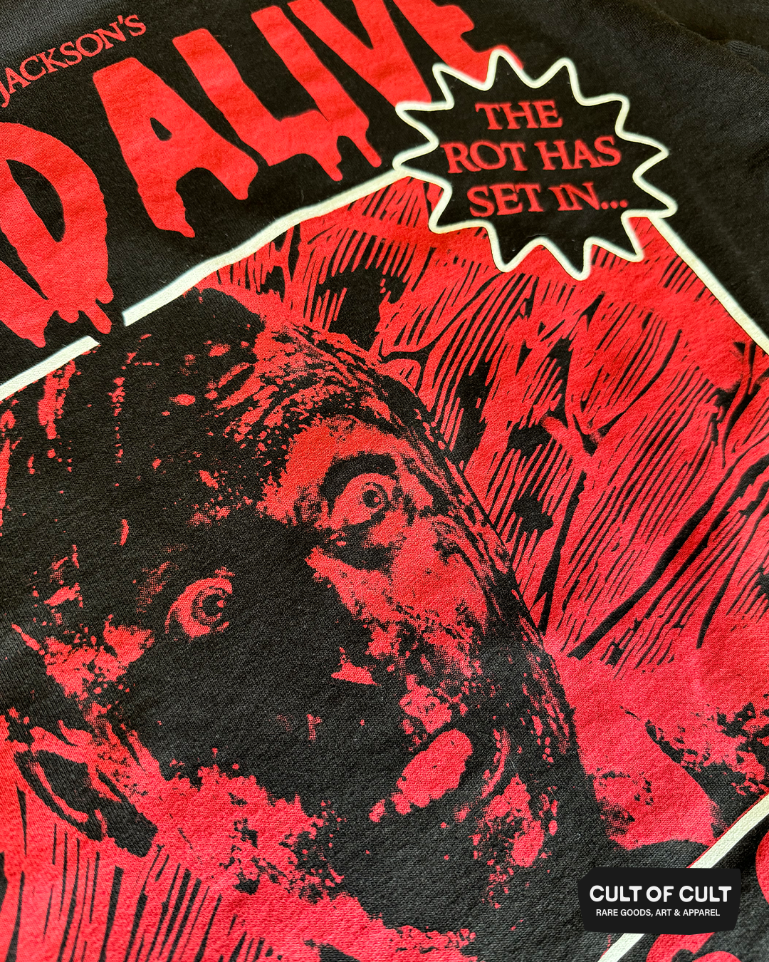 Dead Alive Braindead Long Sleeve Close Up Detail