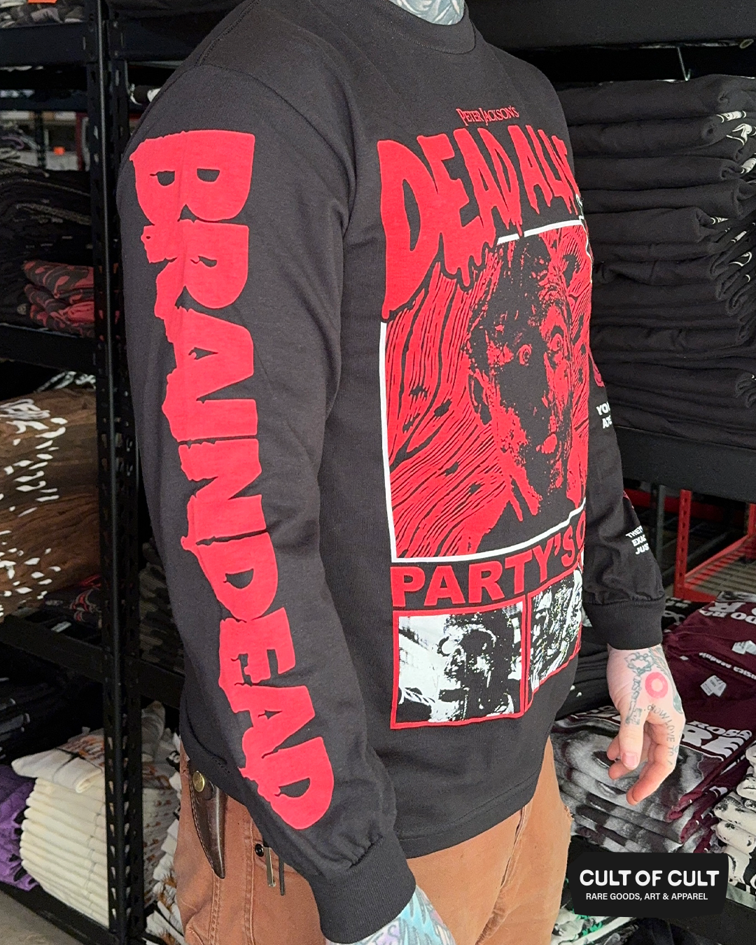 Dead Alive Braindead Long Sleeve Model Right Sleeve