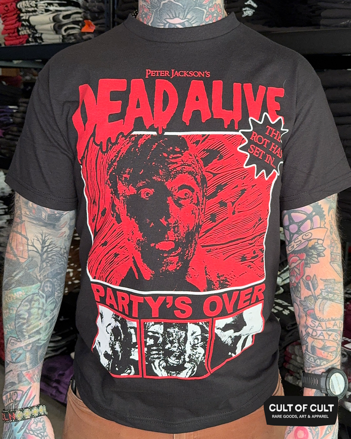 Dead Alive (Braindead) 1992 Movie Merch TShirts,Long Sleeves, & Hat