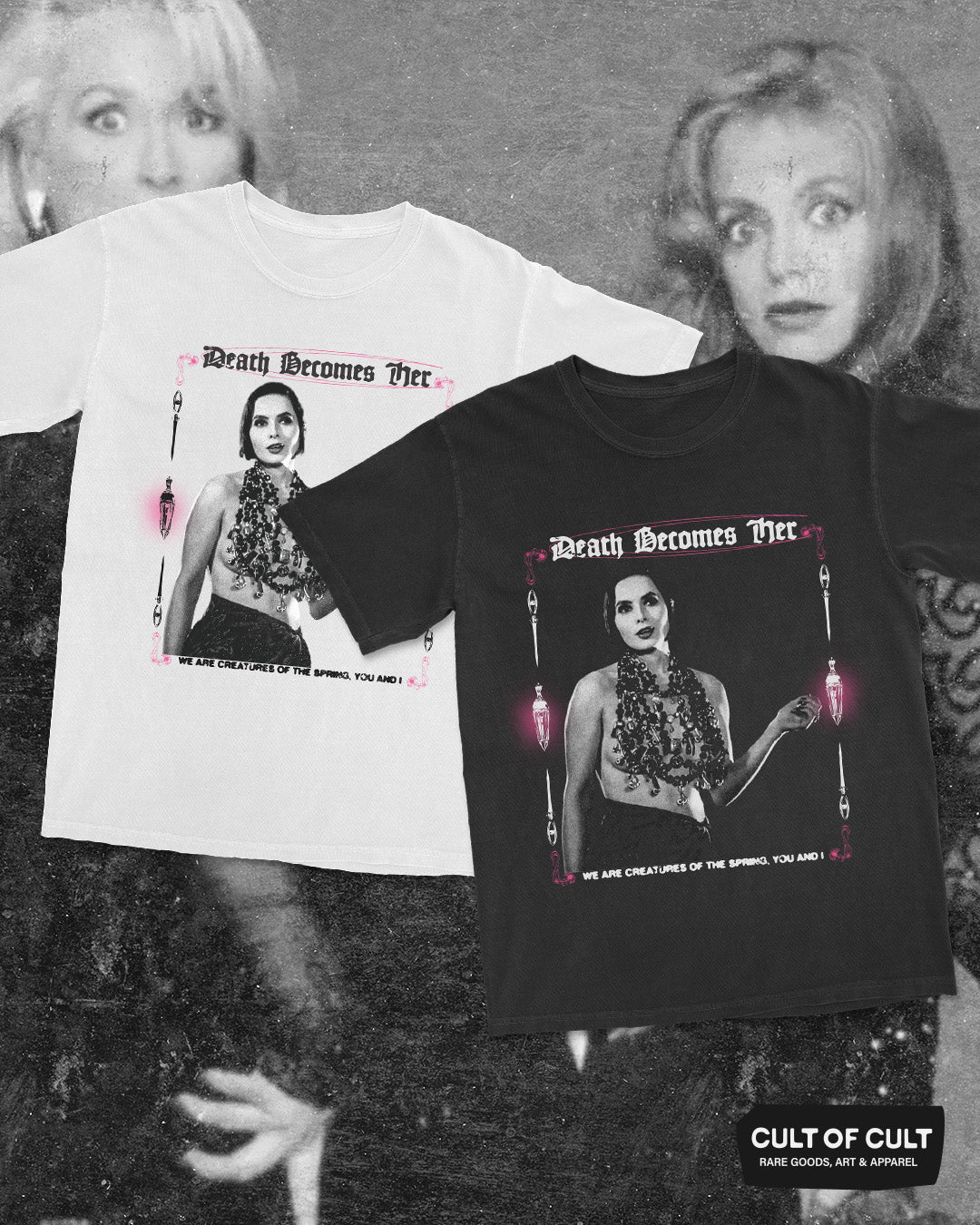 *SUMMER GARAGE SALE* Death Becomes Her 1992 Creatures of the Spring T-Shirt