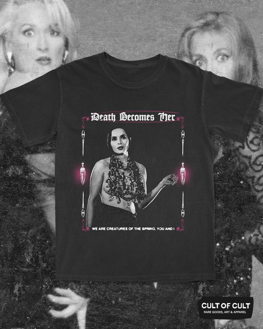 *SUMMER GARAGE SALE* Death Becomes Her 1992 Creatures of the Spring T-Shirt