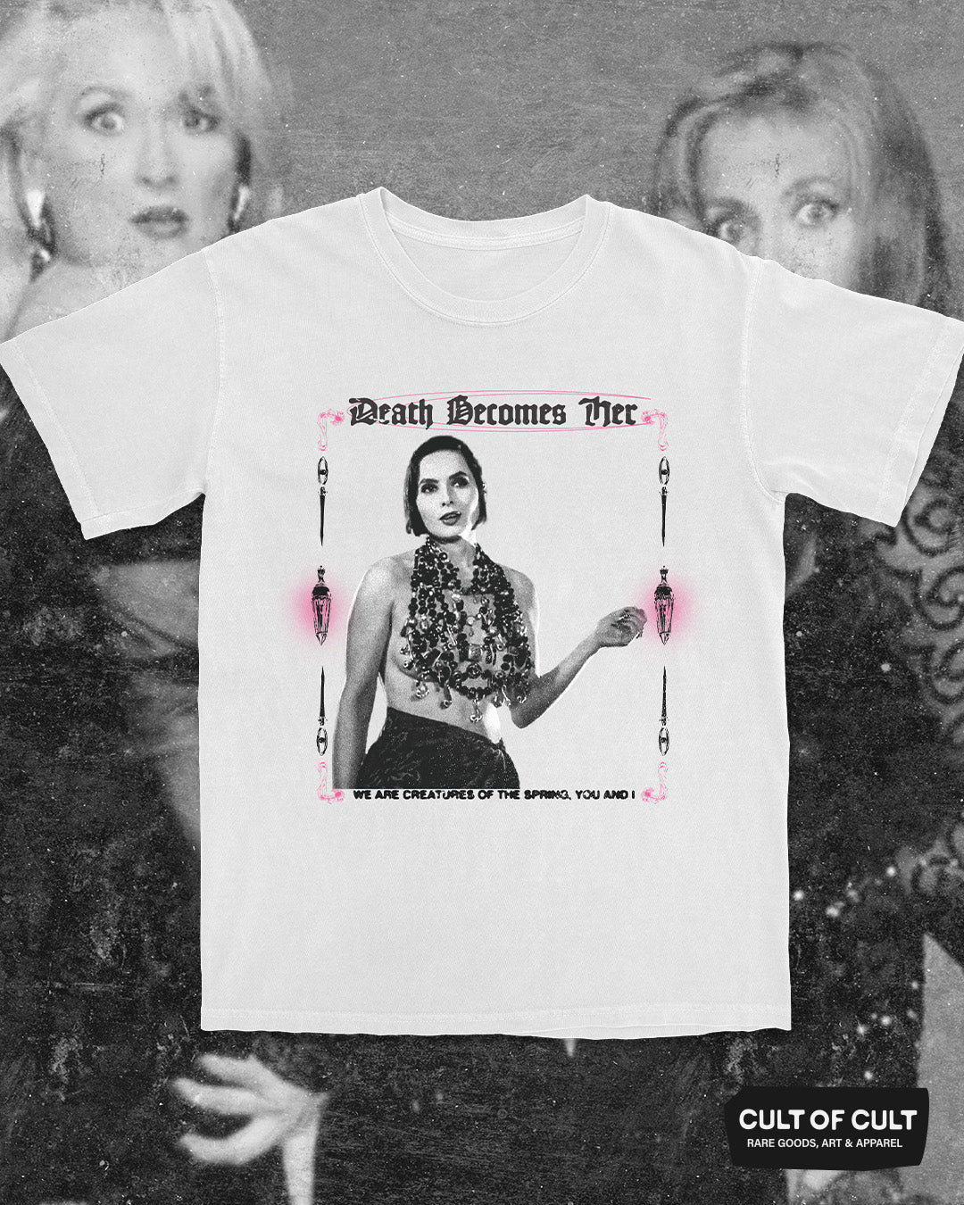 *SUMMER GARAGE SALE* Death Becomes Her 1992 Creatures of the Spring T-Shirt