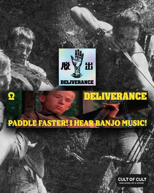 *72 HOUR SECRET DROP* Deliverance 1972 Stickers