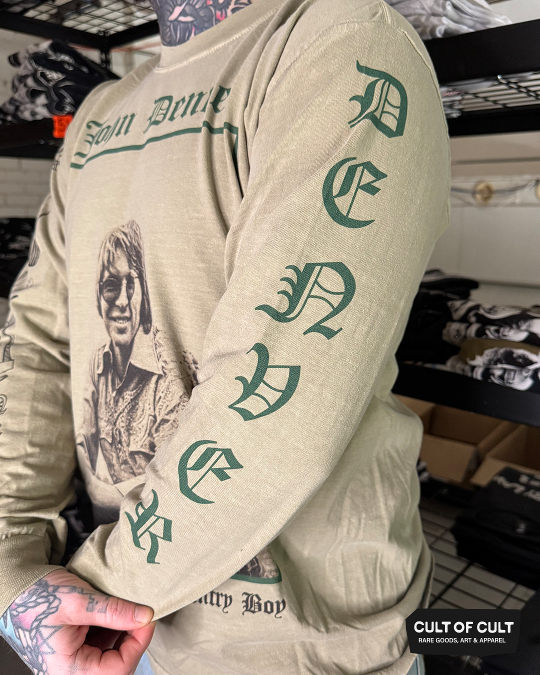 John Denver Portrait Long Sleeve