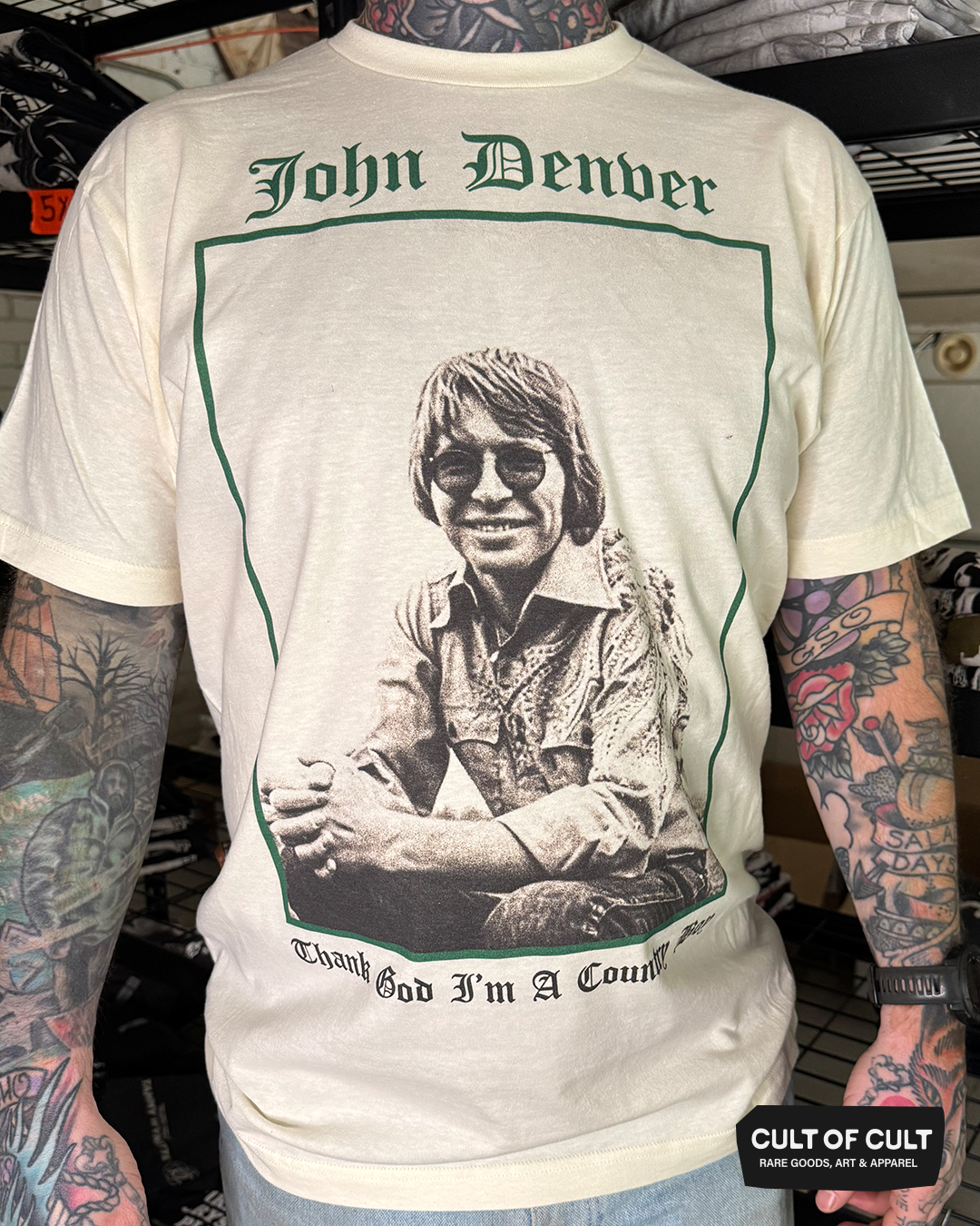 John Denver Portrait T-Shirt