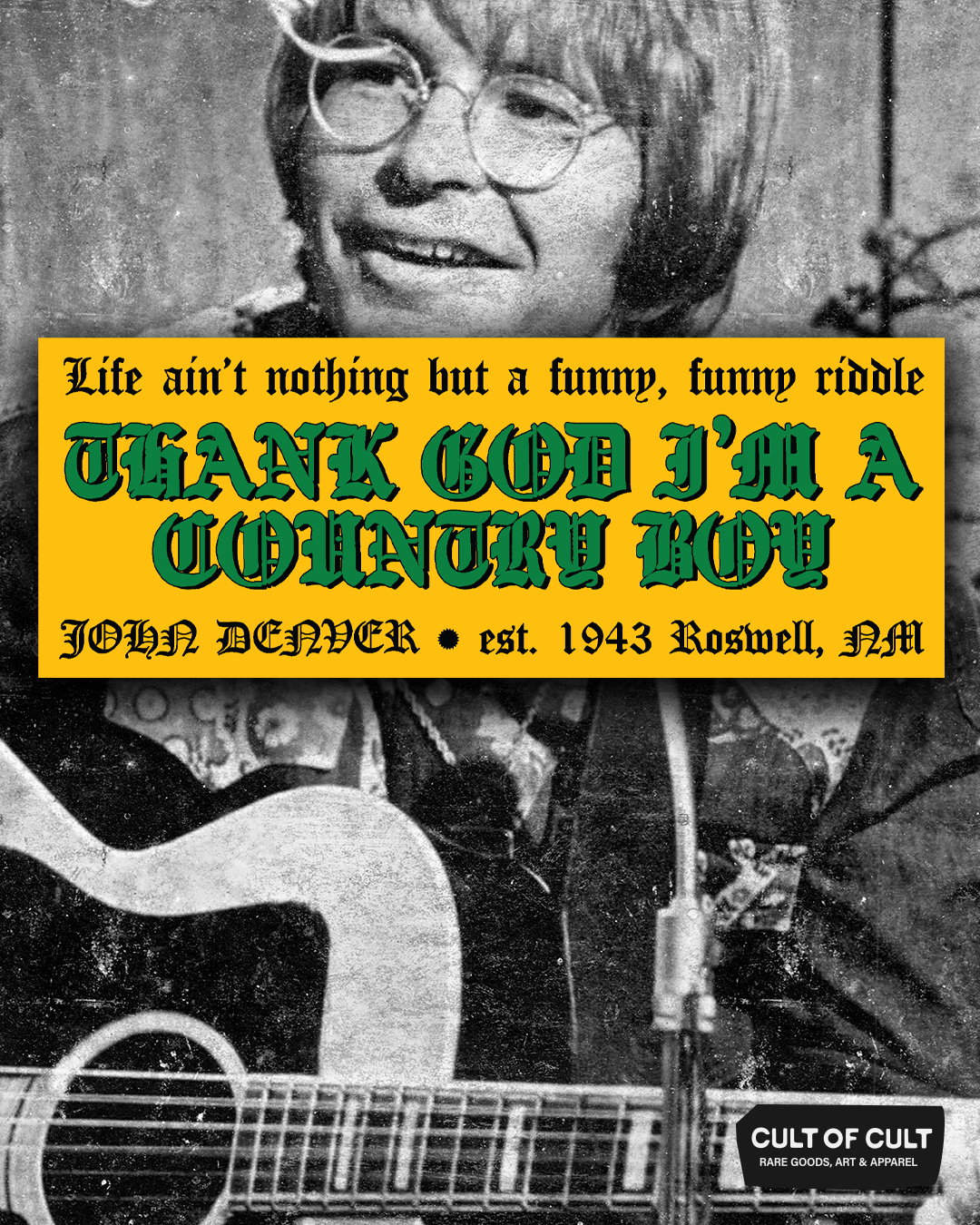 John Denver Stickers