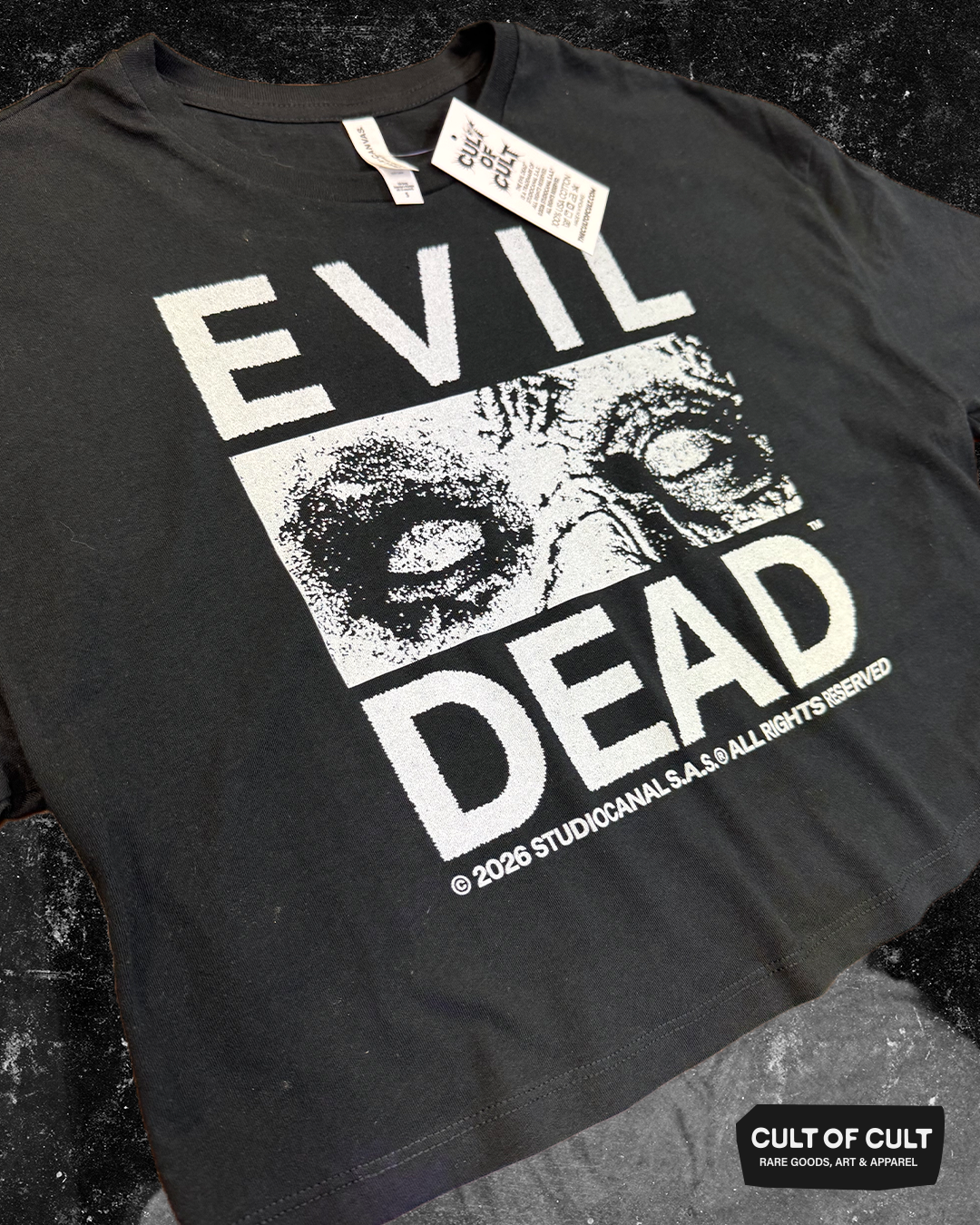 Evil Dead 1981 Eyes Crop Top