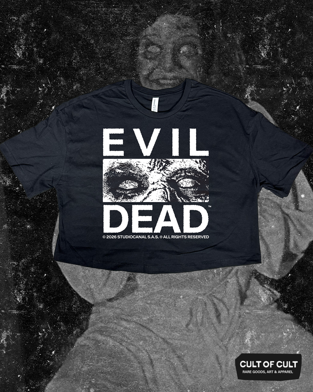 Evil Dead 1981 Eyes Crop Top