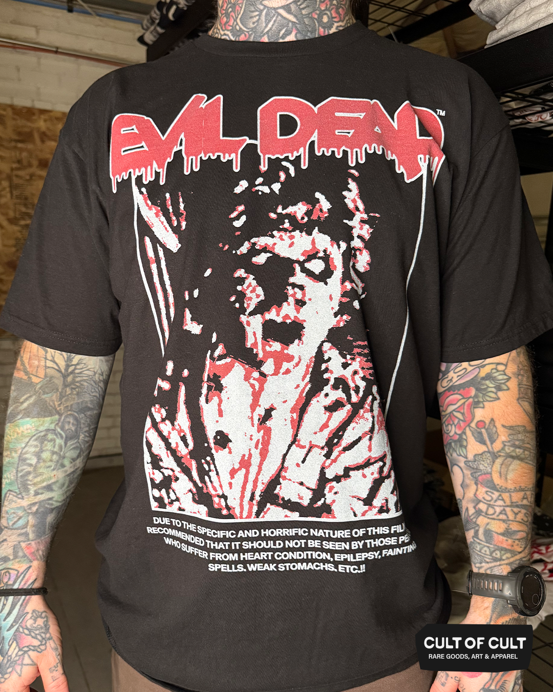 Evil Dead 1981 Horrific Nature T-Shirt
