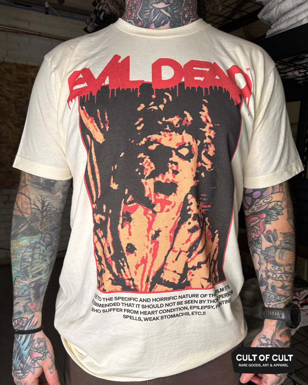 Evil Dead 1981 Horrific Nature T-Shirt