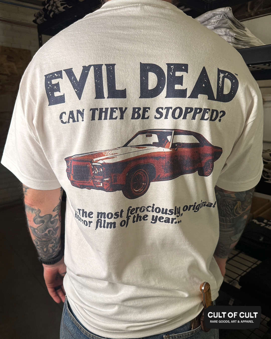 Evil Dead 1981 Oldsmobile T-Shirt